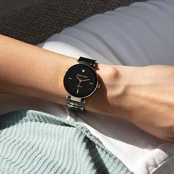 Anne  AK/1018 レディース 腕時計 Amazon.com: Anne Klein Women's AK/1018BKBK Black Ceramic